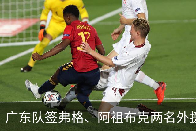 广东队签弗格、阿祖布克两名外援，新赛季目标前四