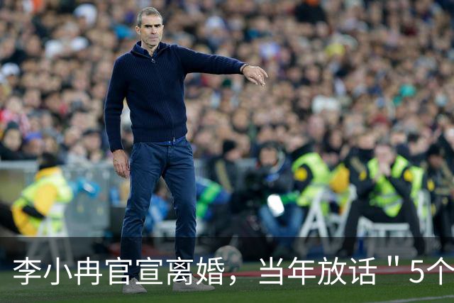 李小冉官宣离婚，当年放话＂5个亿随便作＂的男人，败给2111万